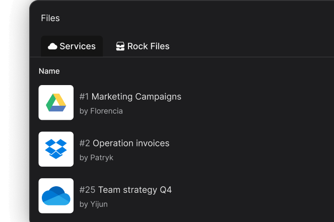 Small business integrations example on Rock